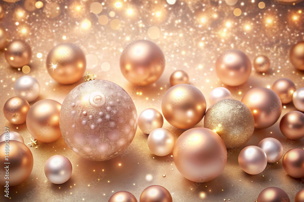 Blush to Champagne Fade with Subtle Glow Orbs – Glam but soft Blush to Champagne Fade with Subtle Glow Orbs – Glam but soft