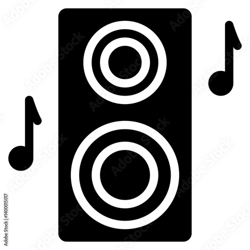 Music Subwoofer Speaker Icon