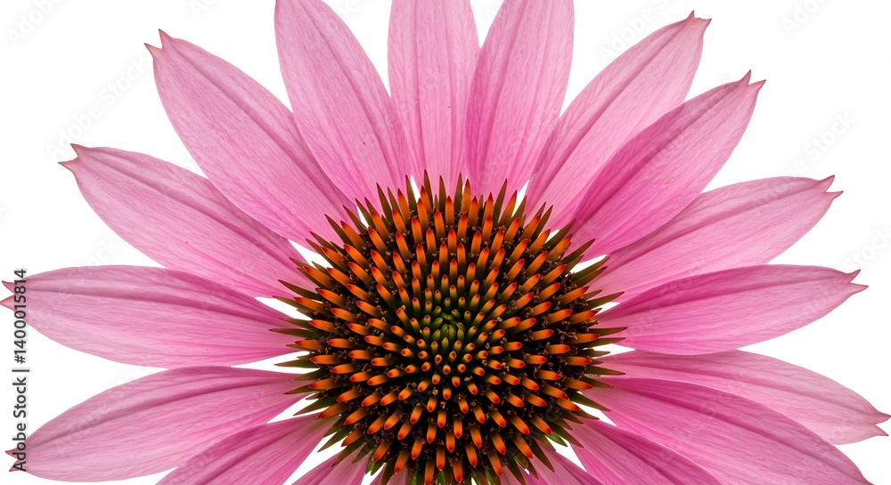 Obraz premium Pink Conical Bloom AI Generated