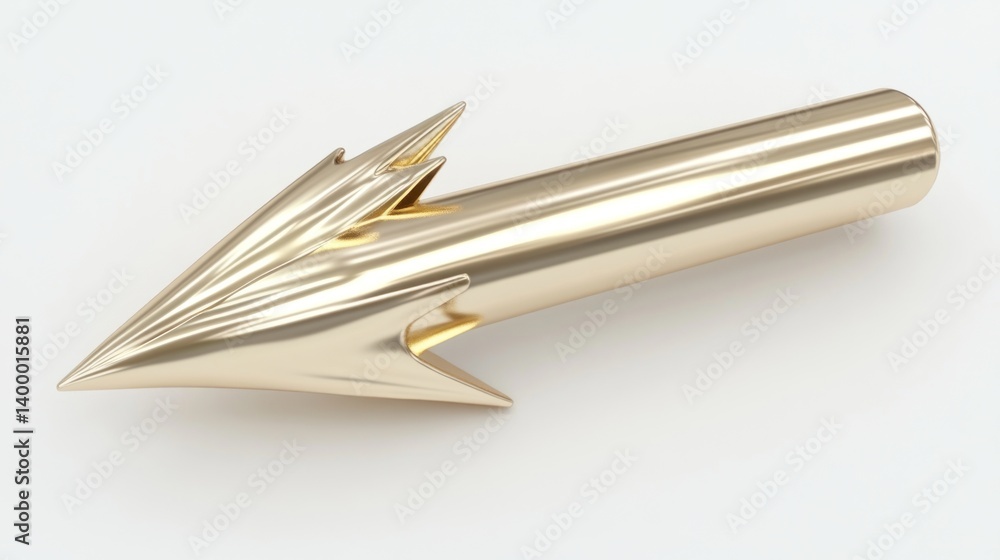 A stylized gold arrow, featuring a dynamic pointed tip. A stylized gold arrow, featuring a dynamic pointed tip.