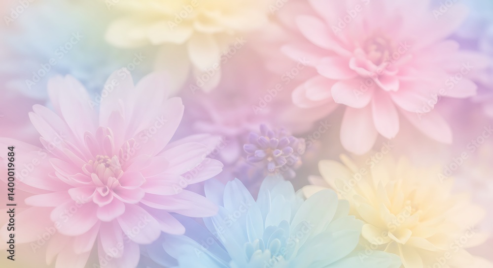 Pastel Bloom Dreams AI Generated Pastel Bloom Dreams AI Generated