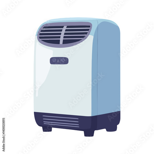 Dehumidifier, machine, vector, transparent background