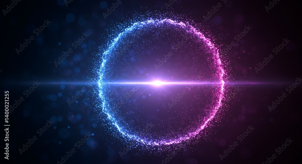 Obraz premium Cosmic Resonance AI Generated