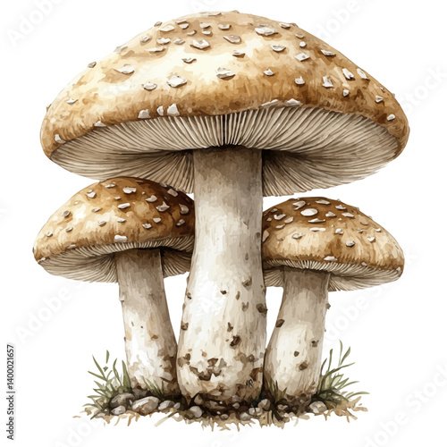 illustration of Varenyky, watercolor vector, isolated on a white background.
