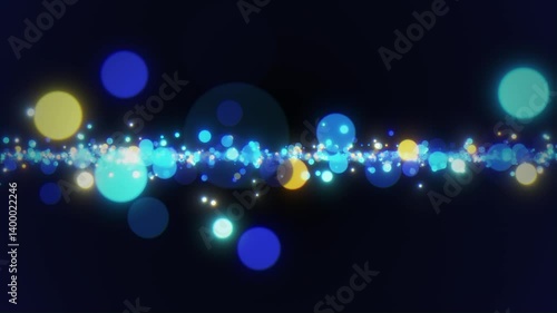 光のパーティクル背景