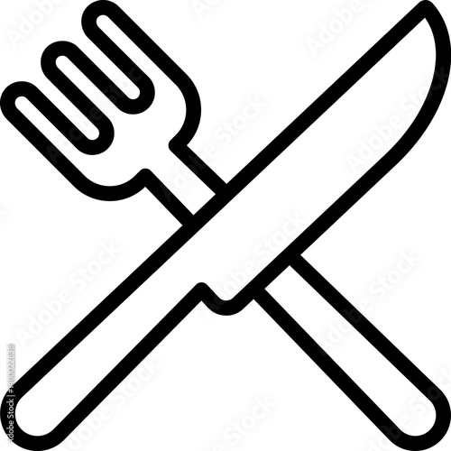 Knife And Fork Icon