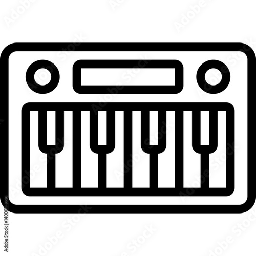 Electronic Keyboard Icon