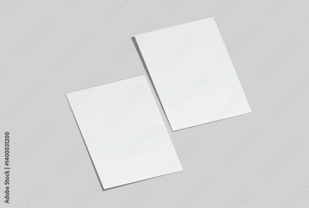 Realistic blank A4 format paper flyer mockup with shadow isolated. Sheet design template for presentation poster, newspaper, flyer, brochure, flier, business card, card, postcard, letter or invitation Realistic blank A4 format paper flyer mockup with shadow isolated. Sheet design template for presentation poster, newspaper, flyer, brochure, flier, business card, card, postcard, letter or invitation