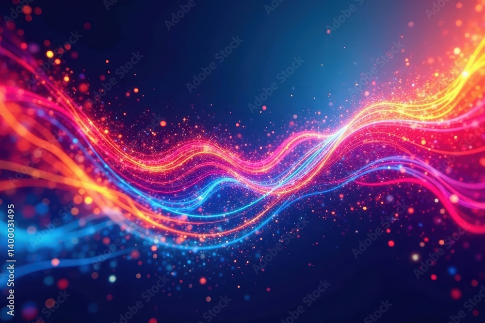 Noisy poster, dynamic color wave, abstract header banner , grunge, grainy Noisy poster, dynamic color wave, abstract header banner , grunge, grainy