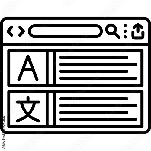 Translator icon