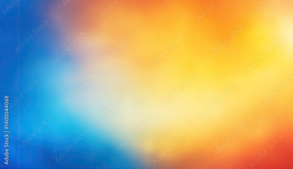 Obraz premium Vibrant Blurred Color Gradient