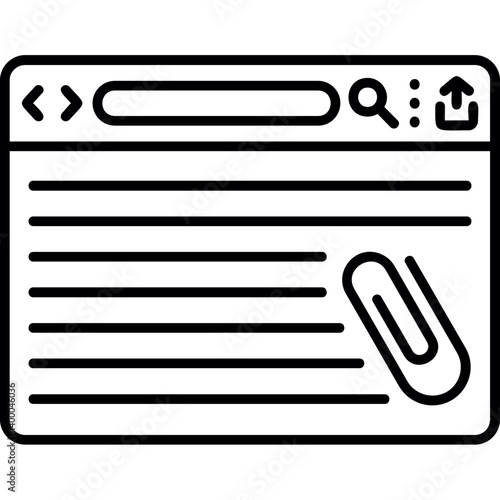 Attachment icon
