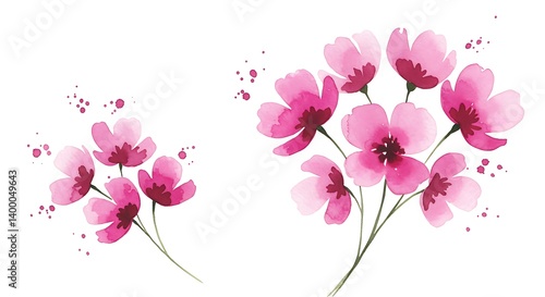 Pink Whispers of Spring AI Generated