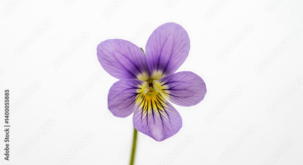 Fototapeta premium Violet's Whisper AI Generated