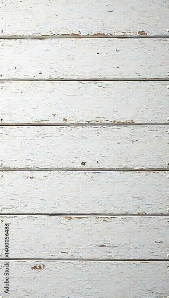 Naklejka premium Textured whitewashed wood backdrop, rustic planks, boards, wood texture, weathered wood