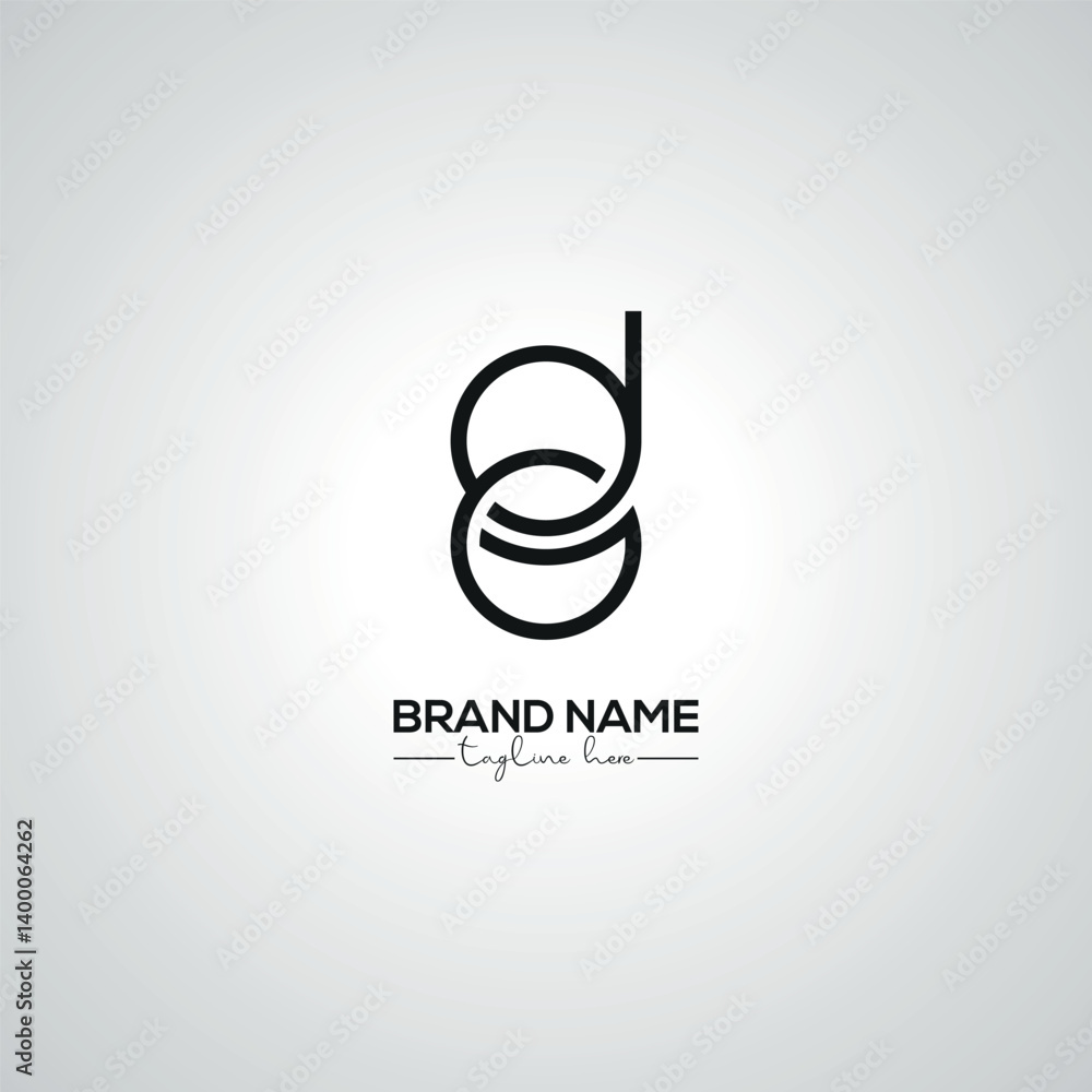 Creative Modern DG GD Lettermark Logo Design for Corporate Branding.