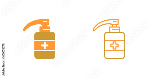 Sanitizer Icon Design