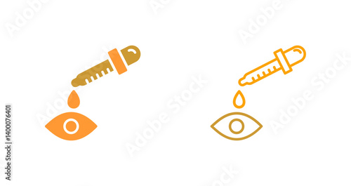 Eye Drop Icon Design