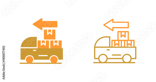 Order Return Icon Design