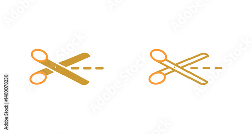 Paper Cutting Icon Design