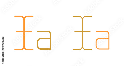 Text Select Icon Design