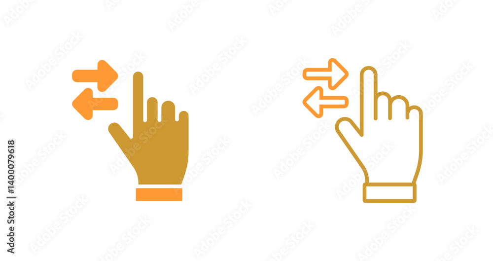 Fototapeta premium Scroll Icon Design