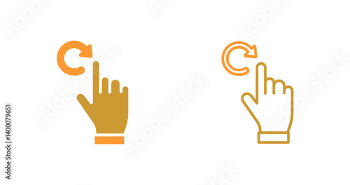 Rotate Icon Design