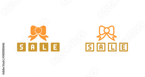 Holiday Sale Icon Design