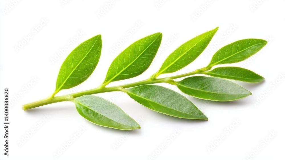 Fototapeta premium Green Branch Botanical Element