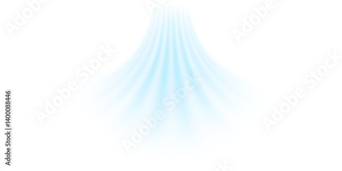 Air, wind effect isolated transparent background. Airflow overlay: fresh air for cleaning, cooling or changing the air. Wind Wave Effect. 3D vector illustration.	
