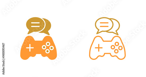 Gaming Chat Icon Design