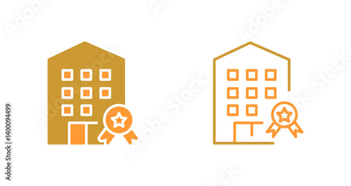 Hotel Rewards Icon Design
