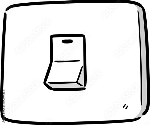 Illustration of electric switch
