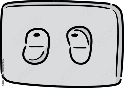 Illustration of electric switch
