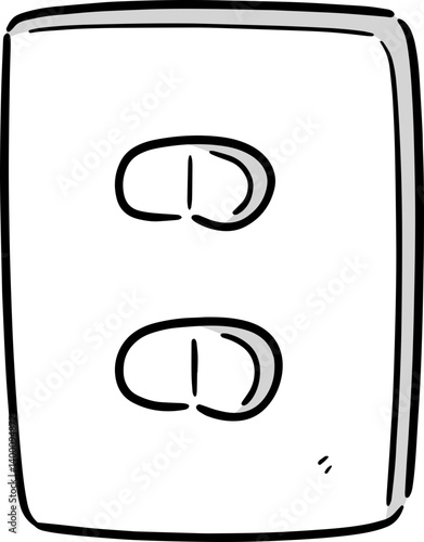 Illustration of electric switch

