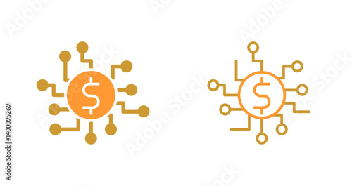 Digital Currency Icon Design