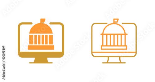 Digital Governance Icon Design