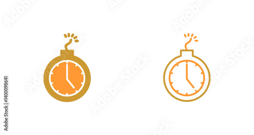 Deadline Icon Design