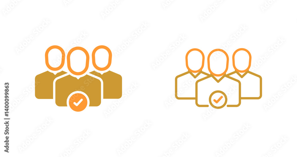 Obraz premium Hire Icon Design
