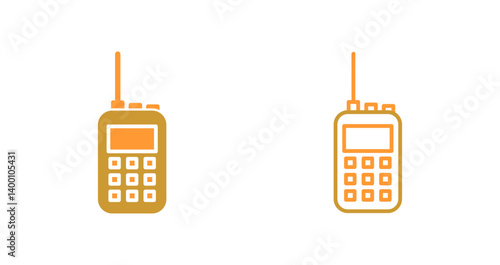 Walkie Talkie Icon Design