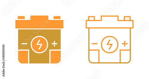 Accumulator Icon Design