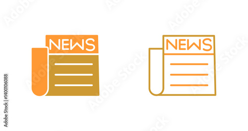 News Icon Design