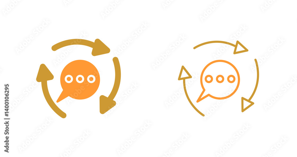 Obraz premium Consulting Icon Design