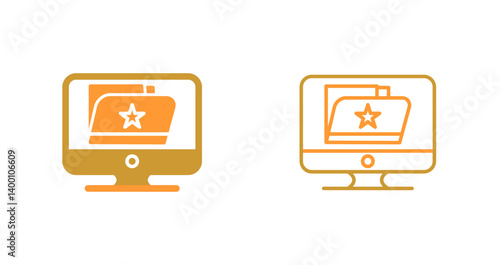 Favourite Folder Icon Design