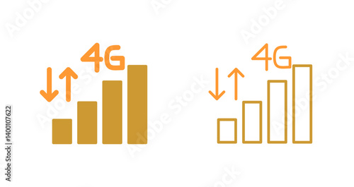 4G Icon Design