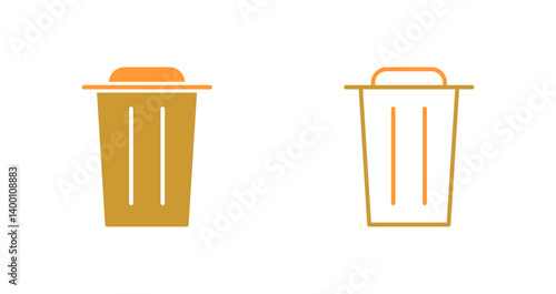 Trash Can Icon Design