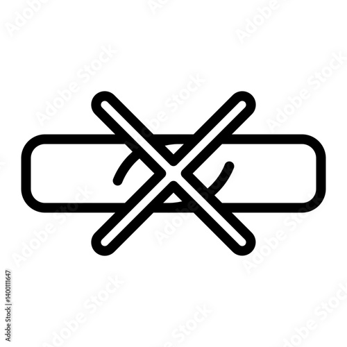 Fabric Care Vector Line Icon Design