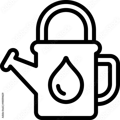 Gardening Watering Can Icon