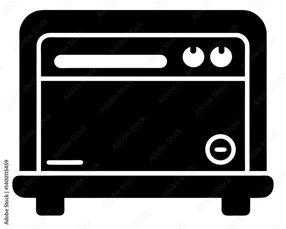 Toaster Oven Icon Vector & SVG | Kitchen Appliance Vector for Cooking Crafts, Labels & Home Decor Toaster Oven Icon Vector & SVG | Kitchen Appliance Vector for Cooking Crafts, Labels & Home Decor