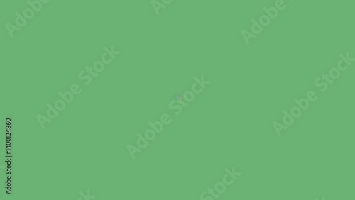 Solid light green background with faint rainbow color splotch